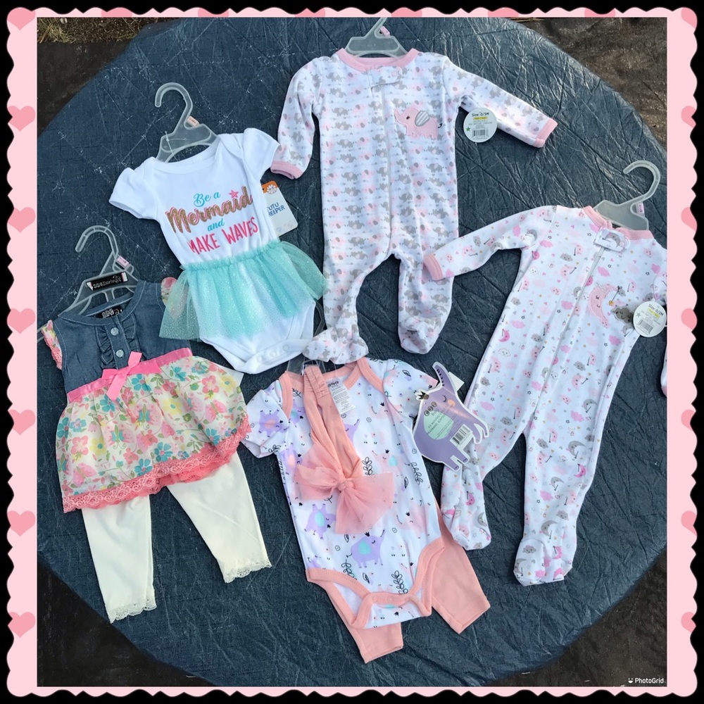 0-3 Months Baby Girl 🌟Clothes Bundle🌟Gift set